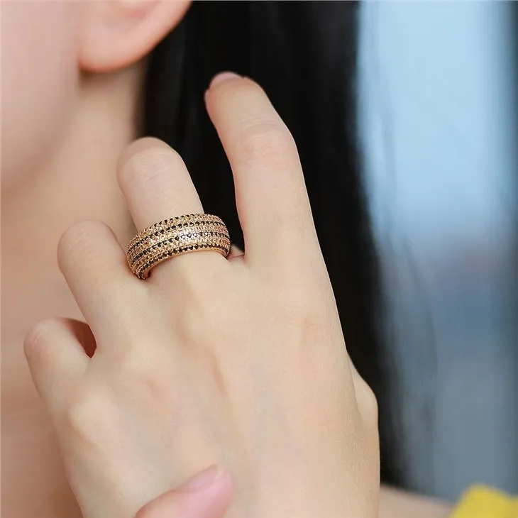 Anell Cz Micro Pave clàssic