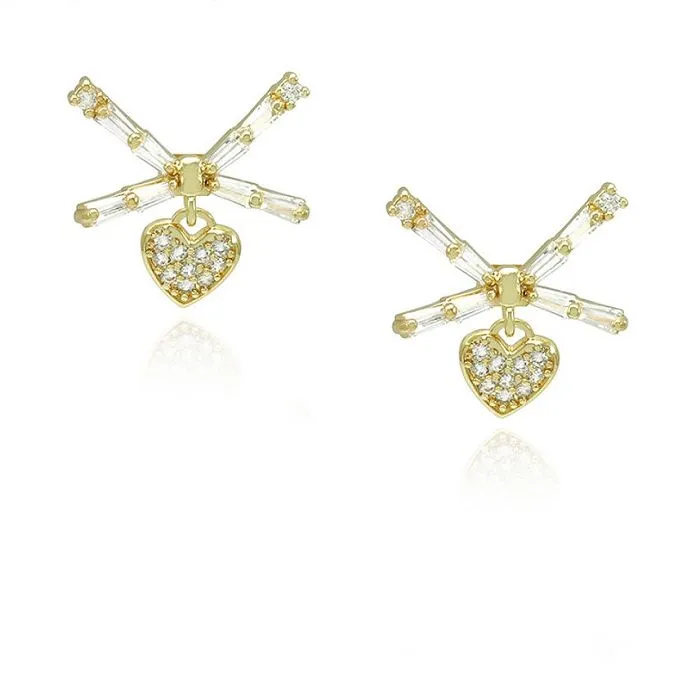 Arracades de cor de disseny petit femení