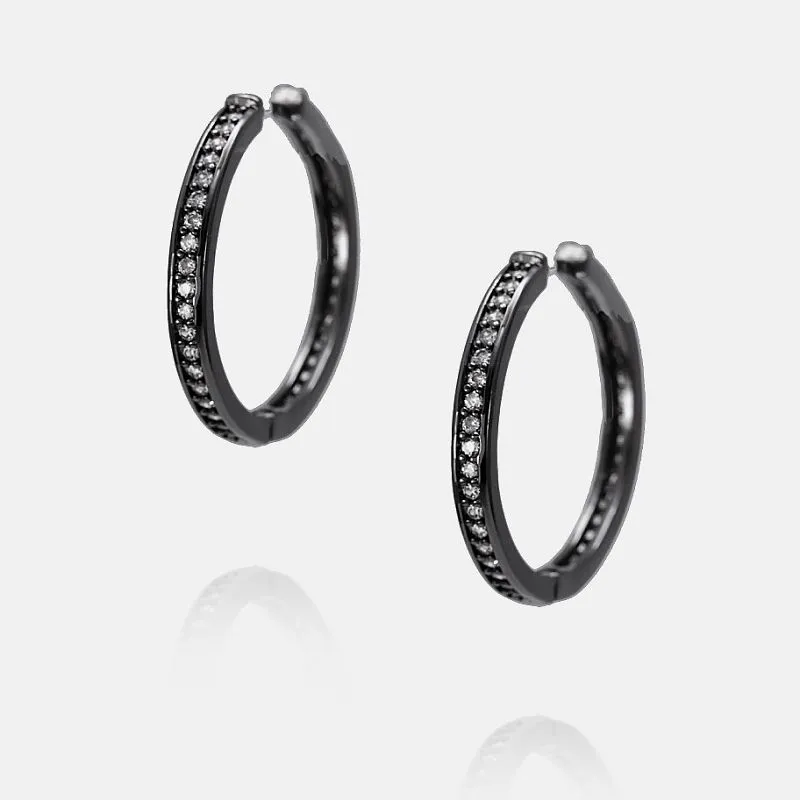 Arracades de cèrcol amb xapat hematitat