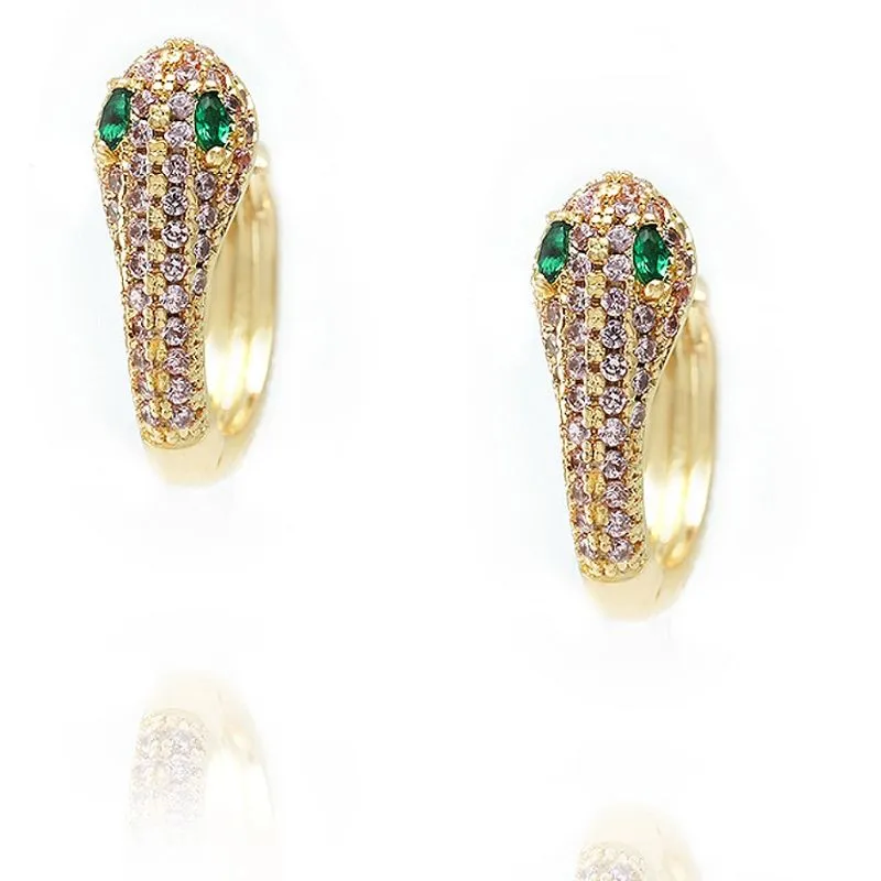 Arracades d'animals Huggie Serp