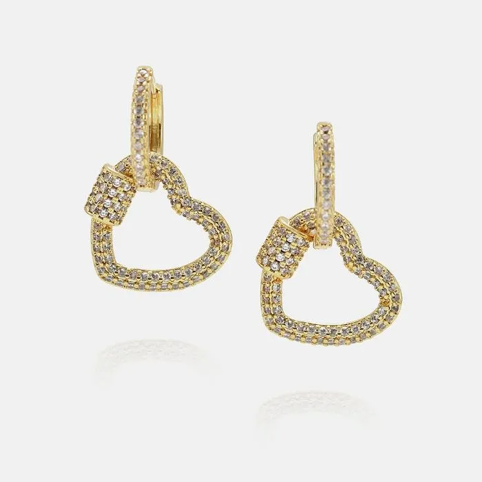 Arracades de cor de nou disseny de dona