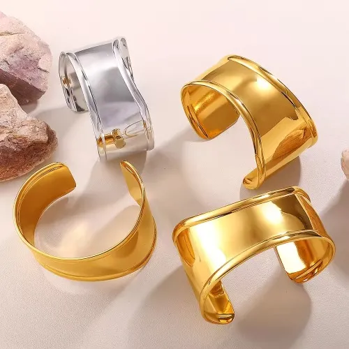 Braçalets d'acer inoxidable d'estil-retro