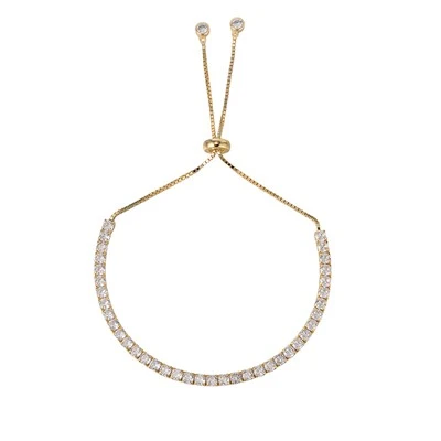 Polsera de tennis de plata de llei 925